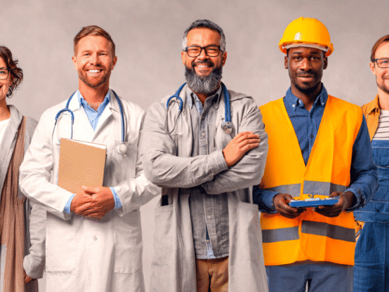 The End of the Full-Time Employee? – diverse professionals representing modern and fractional workforce models