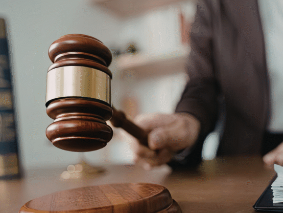 Fair Work Commission decision concept with judge’s gavel and legal documents on desk