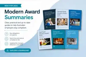 2026 Modern Award Summaries for Australian Employers