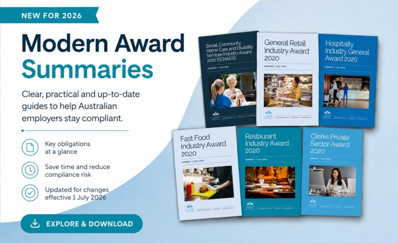 2026 Modern Award Summaries for Australian Employers